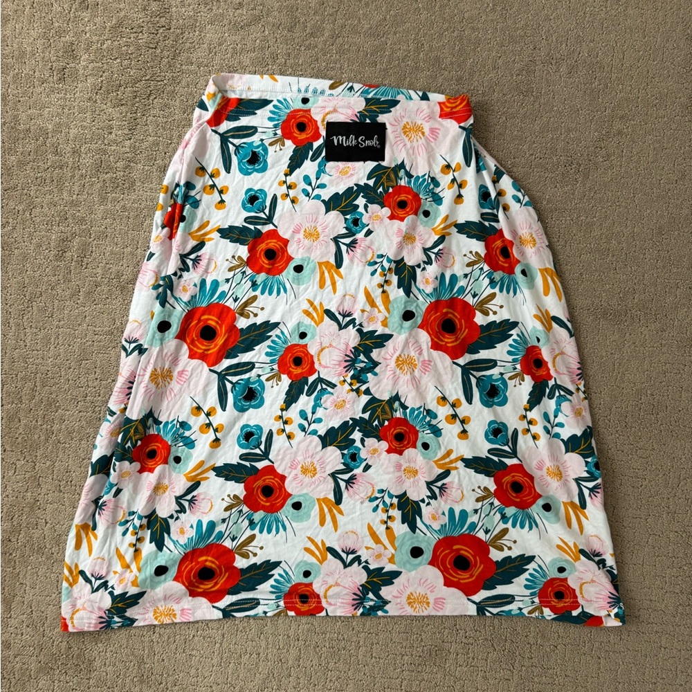 Milk Snob Floral Breastfeeding Baby Canopy Cover
